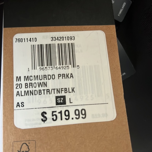 Brand new North Face parka with tags - Picture 16 of 16